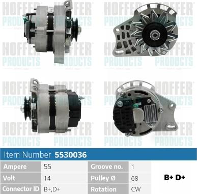 Hoffer H5530036 - Ģenerators ps1.lv