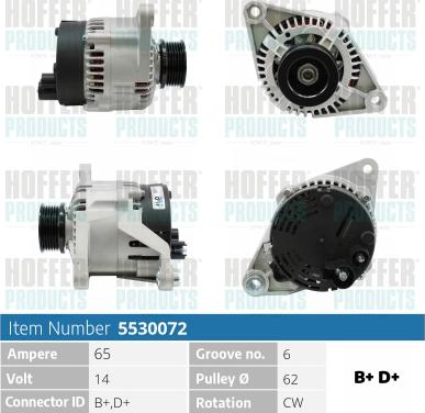 Hoffer H5530072 - Ģenerators ps1.lv