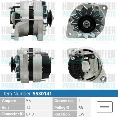 Hoffer H5530141 - Ģenerators ps1.lv