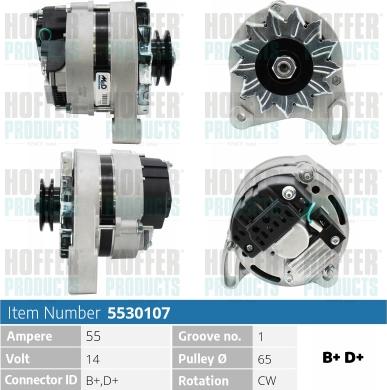 Hoffer H5530107 - Ģenerators ps1.lv