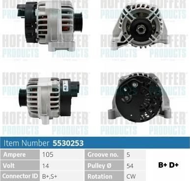 Hoffer H5530253 - Ģenerators ps1.lv