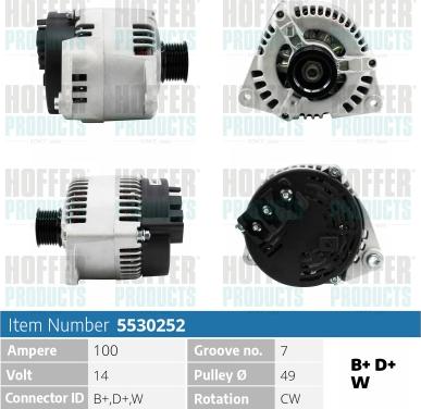 Hoffer H5530252 - Ģenerators ps1.lv