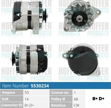Hoffer H5530234 - Ģenerators ps1.lv