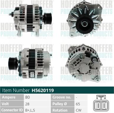 Hoffer H5620119 - Ģenerators ps1.lv