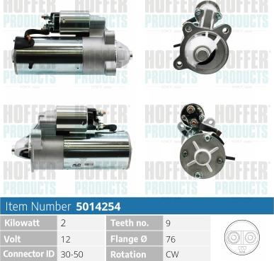 Hoffer H5014254 - Starteris ps1.lv