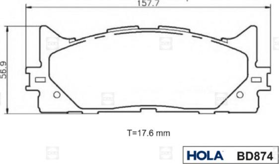 HELLA 8DB 355 034-321 - Bremžu uzliku kompl., Disku bremzes ps1.lv