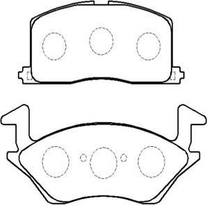 Magneti Marelli 363700203054 - Bremžu uzliku kompl., Disku bremzes ps1.lv