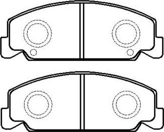 ACDelco AC058083D - Bremžu uzliku kompl., Disku bremzes ps1.lv