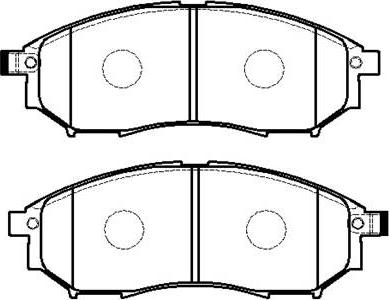 4U Autoparts 37616NS - Bremžu uzliku kompl., Disku bremzes ps1.lv