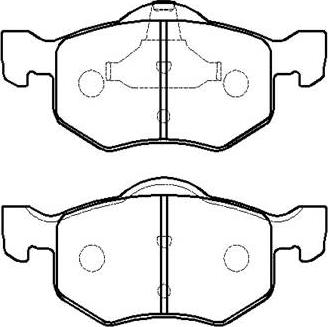 Brembo P24219N - Bremžu uzliku kompl., Disku bremzes ps1.lv