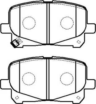 ACDelco AC058953D - Bremžu uzliku kompl., Disku bremzes ps1.lv