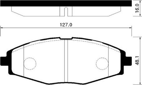 Dynamatrix DBP1337 - Bremžu uzliku kompl., Disku bremzes ps1.lv