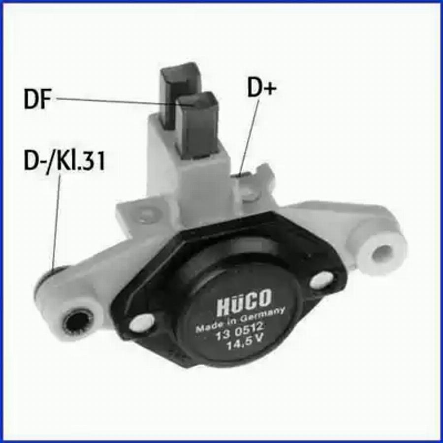 HÜCO 130512 - Ģeneratora sprieguma regulators ps1.lv