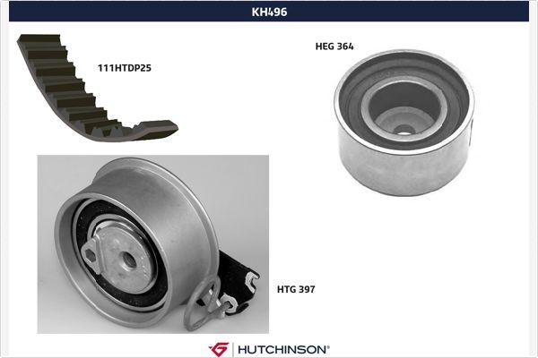 Hutchinson KH 496 - Zobsiksnas komplekts ps1.lv