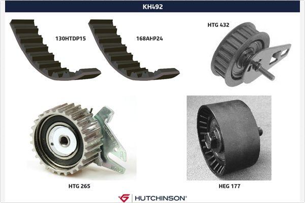 Hutchinson KH 492 - Zobsiksnas komplekts ps1.lv