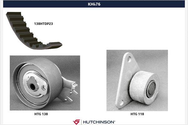 Hutchinson KH 476 - Zobsiksnas komplekts ps1.lv