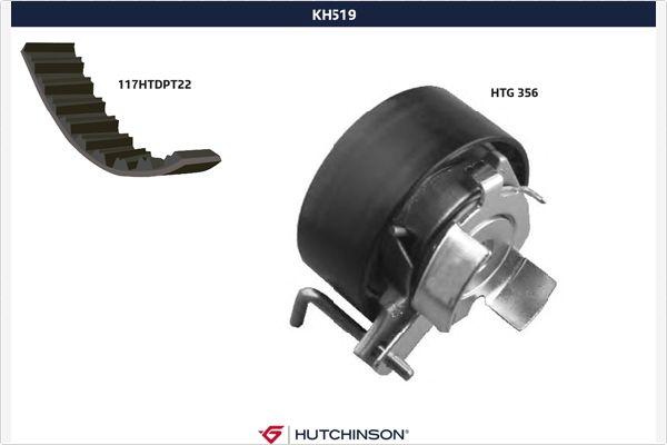 Hutchinson KH 519 - Zobsiksnas komplekts ps1.lv