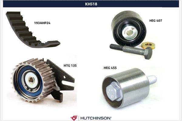 Hutchinson KH 518 - Zobsiksnas komplekts ps1.lv