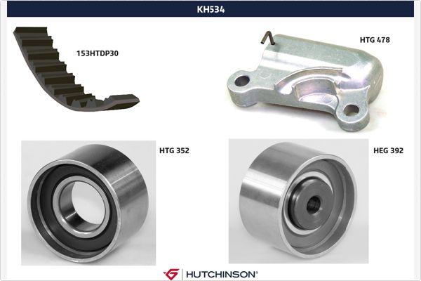 Hutchinson KH 534 - Zobsiksnas komplekts ps1.lv