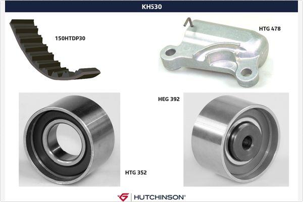 Hutchinson KH 530 - Zobsiksnas komplekts ps1.lv