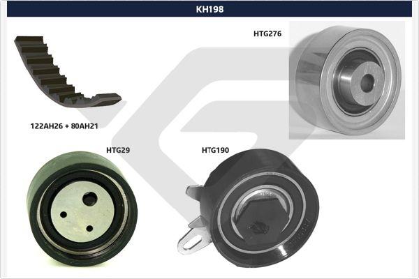 Hutchinson KH 198 - Zobsiksnas komplekts ps1.lv