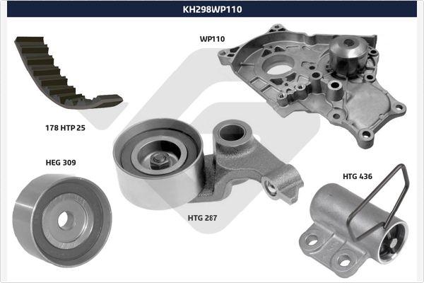 Hutchinson KH 298WP110 - Ūdenssūknis + Zobsiksnas komplekts ps1.lv