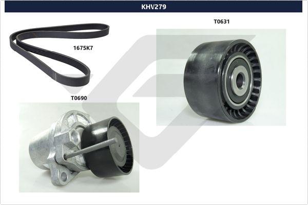 Hutchinson KHV 279 - Ķīļrievu siksnu komplekts ps1.lv