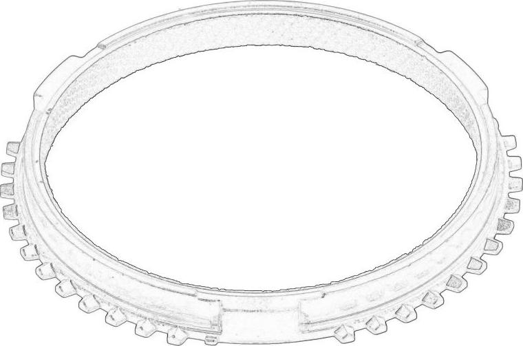 KIA-HYUNDAI 4339432410 - Sinhronizatora gredzens, Mehāniskā pārnesumkārba ps1.lv