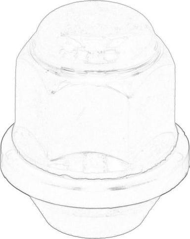 KIA-HYUNDAI 0K9A237160 - Riteņa stiprināsanas uzgrieznis ps1.lv