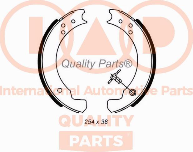 IAP QUALITY PARTS 705-14030 - Bremžu loku komplekts ps1.lv