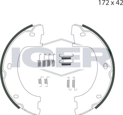 Icer 79PB4010 C - Bremžu loku kompl., Stāvbremze ps1.lv