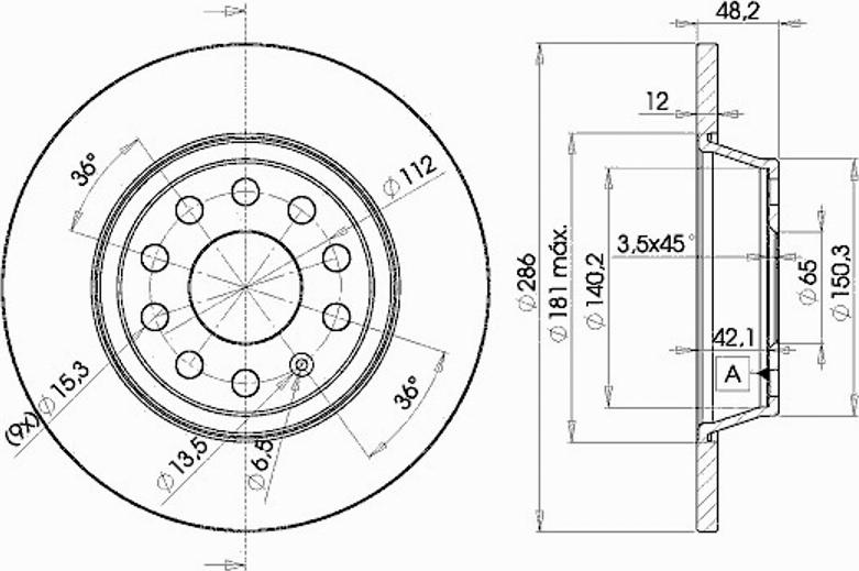 Icer 78BD5619 - Bremžu diski ps1.lv