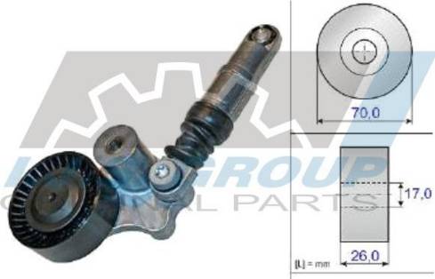 IJS GROUP 93-2444 - Siksnas spriegotājs, Ķīļsiksna ps1.lv