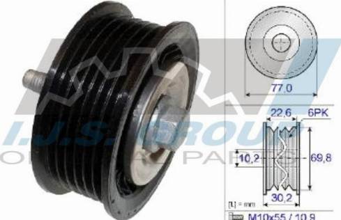 IJS GROUP 93-2160 - Parazīt / Vadrullītis, Ķīļrievu siksna ps1.lv