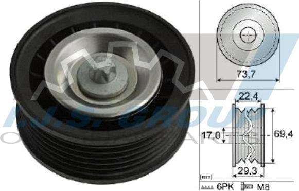 IJS GROUP 93-2185 - Parazīt / Vadrullītis, Ķīļrievu siksna ps1.lv