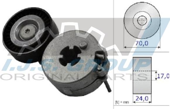 IJS GROUP 93-2397 - Siksnas spriegotājs, Ķīļsiksna ps1.lv