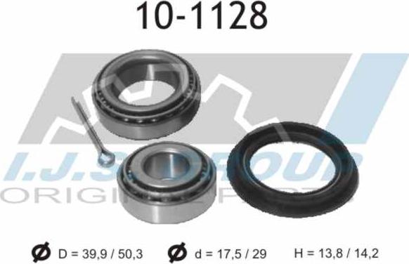 IJS GROUP 10-1128 - Riteņa rumbas gultņa komplekts ps1.lv