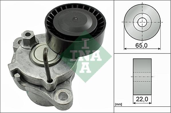 INA 534 0550 10 - Siksnas spriegotājs, Ķīļsiksna ps1.lv