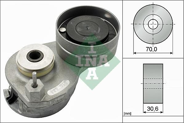 INA 534 0588 10 - Siksnas spriegotājs, Ķīļsiksna ps1.lv