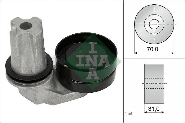 INA 534 0694 10 - Siksnas spriegotājs, Ķīļsiksna ps1.lv