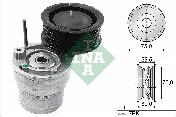 INA 534 0603 10 - Siksnas spriegotājs, Ķīļsiksna ps1.lv