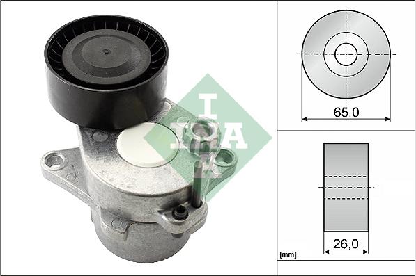 INA 534 0611 10 - Siksnas spriegotājs, Ķīļsiksna ps1.lv