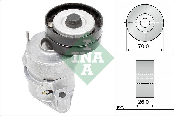 INA 534 0102 30 - Siksnas spriegotājs, Ķīļsiksna ps1.lv