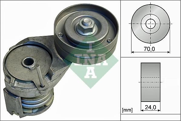 INA 534 0138 30 - Siksnas spriegotājs, Ķīļsiksna ps1.lv