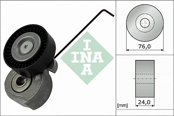 INA 534 0324 10 - Siksnas spriegotājs, Ķīļsiksna ps1.lv