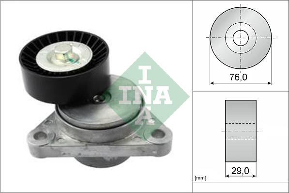 INA 534 0290 10 - Siksnas spriegotājs, Ķīļsiksna ps1.lv