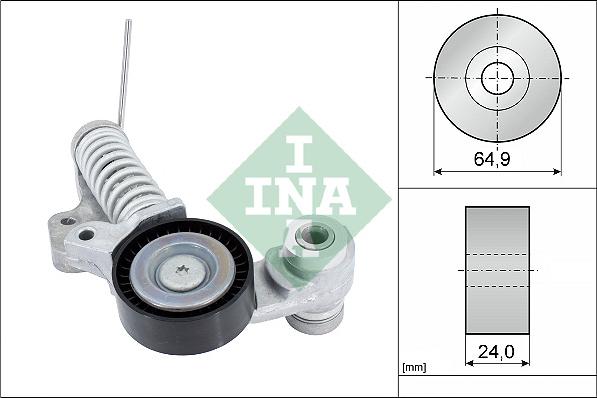 INA 534 0702 10 - Siksnas spriegotājs, Ķīļsiksna ps1.lv