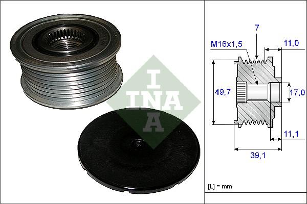 INA 535 0084 10 - Piedziņas skriemelis, Ģenerators ps1.lv