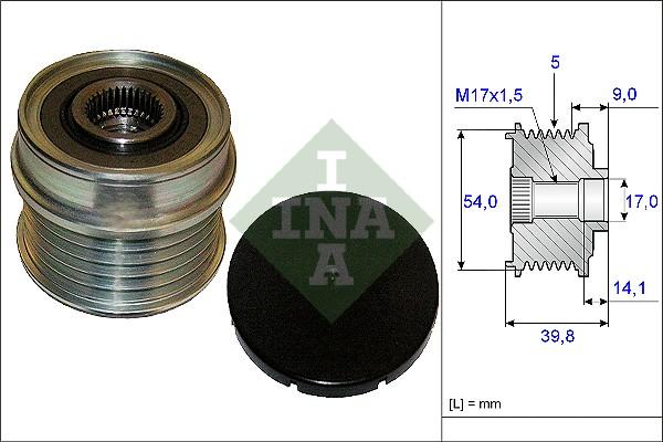 INA 535 0171 10 - Piedziņas skriemelis, Ģenerators ps1.lv