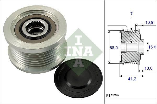 INA 535 0173 10 - Piedziņas skriemelis, Ģenerators ps1.lv